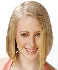Formal Medium Straight hairstyle